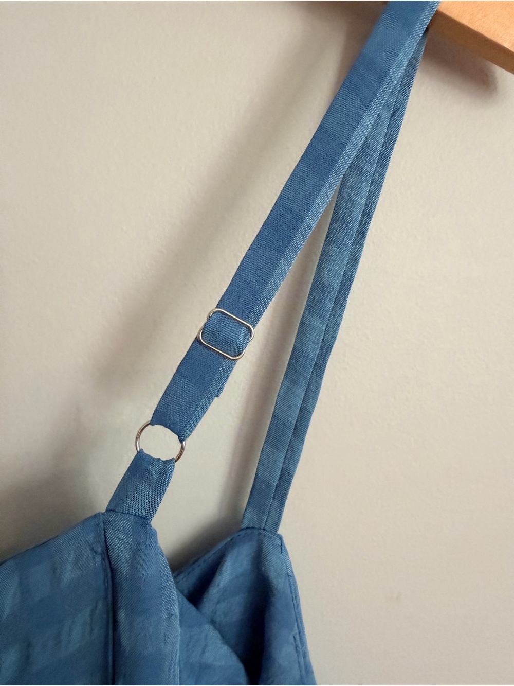 GIGIO BLUE SPAGHETTI STRAP WIDE LEG JUMPER - Size Small - Picture 9 of 14